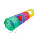 Rainbow Tunnel Cat Toy - Image 3