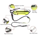Hands-Free Reflective Dog Leash with Waist Bag - Image 4