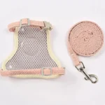 Adjustable Canvas Pet Harness & Leash Set - Image 7