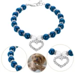 Pearls And Diamonds Dog Collar - Image 3