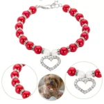 Pearls And Diamonds Dog Collar - Image 5