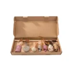 Natural Wood & Feather Cat Toy Set (7 Pieces)