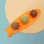 3-in-1 Rotating Catnip Ball Teeth-Cleaning & Wall-Mounted Cat Toy - Image 2