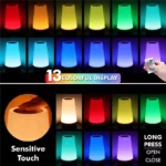 13-Color Changing Night Light with RGB Remote Control - Image 3