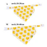 Adjustable Fruit Print Pet Bandanas - Image 4