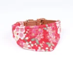Fashion Pet Collar with Floral Bow Tie & Bandana - Image 5