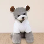 Chic Winter Hoodie Jumpsuit for Pets - Fleece Dog Coat Jacket and Cat Apparel - Image 5