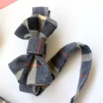 Chic Plaid Dog Dress with Bowknot - Image 6