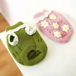 Floral Warm Sweater for Small Dogs and Cats - Image 5