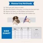 Cozy Corduroy Waterproof Dog Boots - 4pcs Anti-slip Winter Paw Protectors for Small Breeds - Image 7