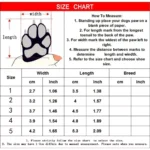 Chic Winter Dog Boots - 4Pcs/Set Cozy Waterproof Pet Shoes for Small Dogs & Puppies - Image 7