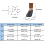 Waterproof Pet Rain Shoes - 4Pcs Anti-Slip Rubber Boots for Dogs & Cats - Image 7