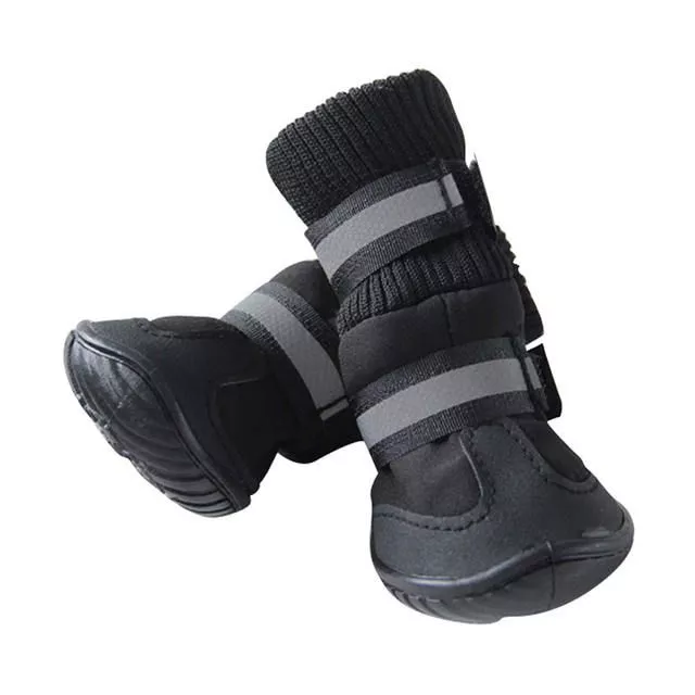 31080-c80cb6.webp Stylish Winter Dog Boots - Warm Fleece-Lined Waterproof Shoes for Small Breeds - Image 1