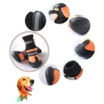 Stylish Winter Dog Boots - Warm Fleece-Lined Waterproof Shoes for Small Breeds - Image 6