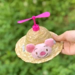 Chic Straw Sun Hat for Dogs & Cats - Image 5